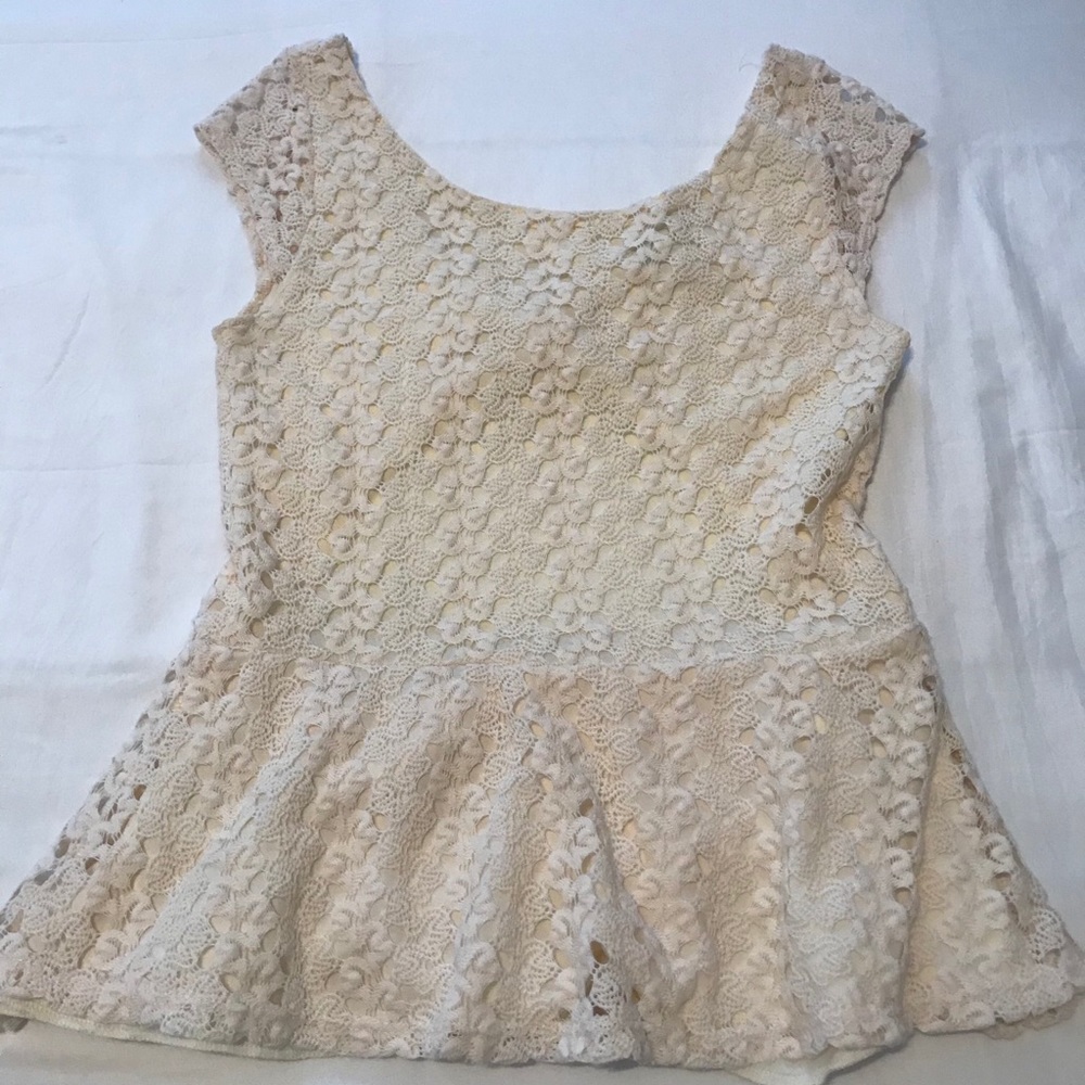 Peplum top